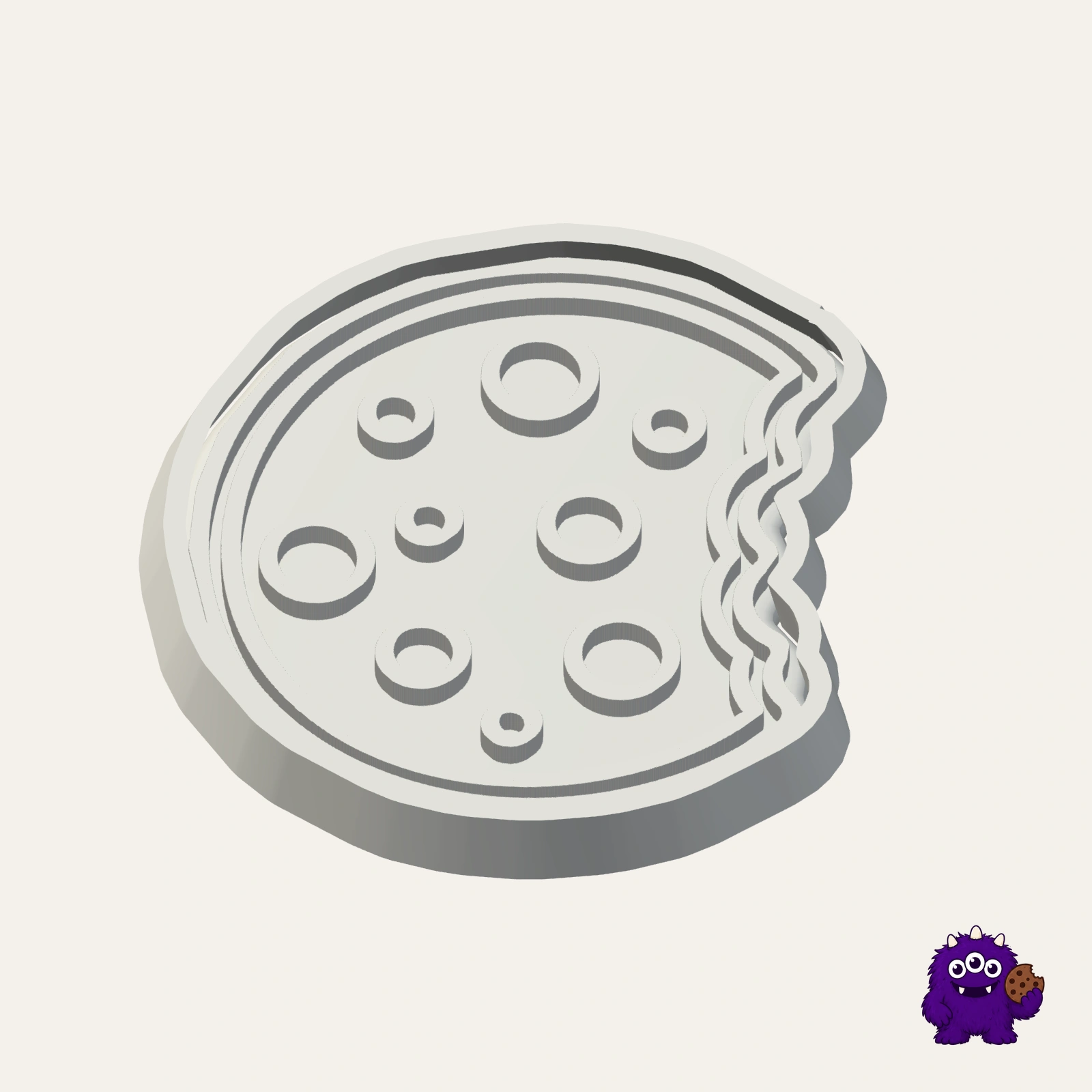 Bitten Cookie Cutter product view