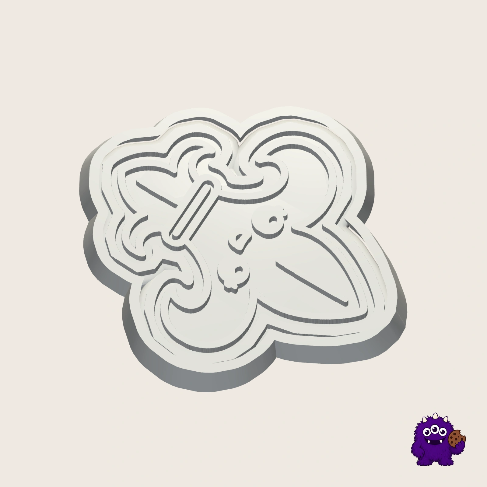Fleur De Lis Cookie Cutter alternate view