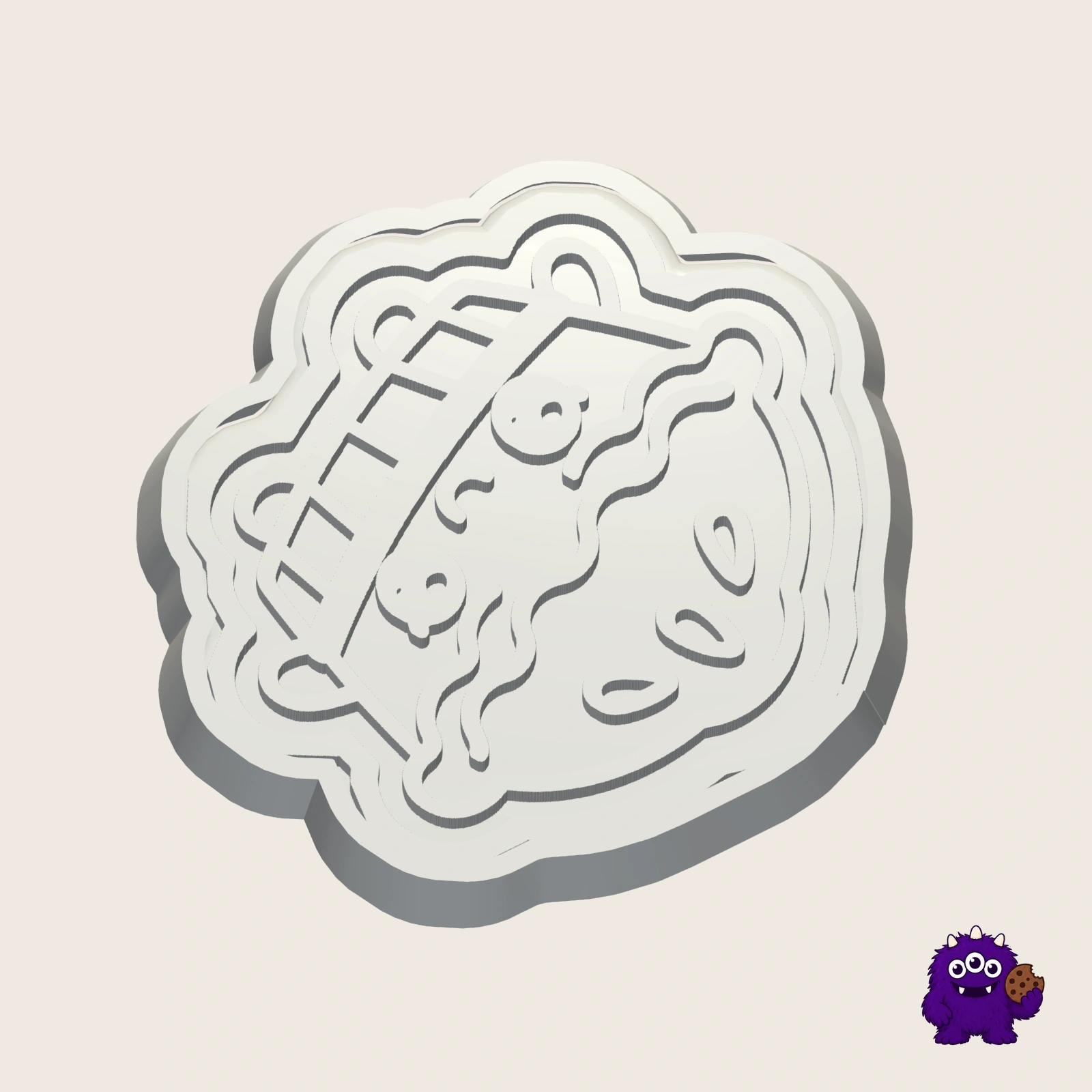 Pie Cookie Cutter alternate view