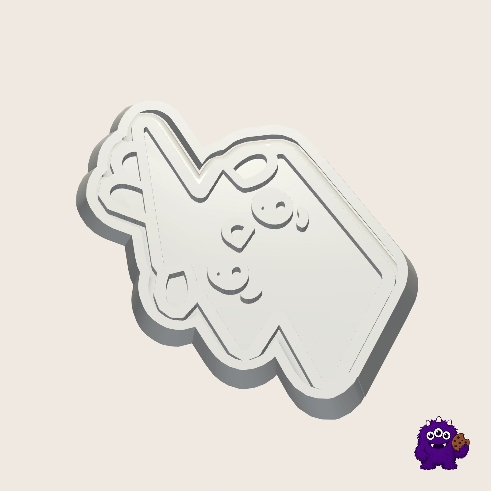 Lightning Bolt Cookie Cutter alternate view