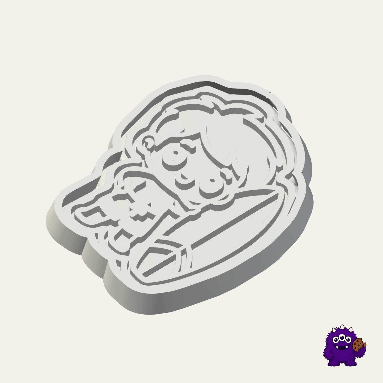 Surfboard Cookie Cutter product view