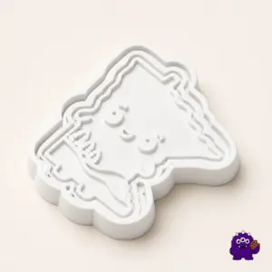 Detailed Minnesota character cookie cutter studio view