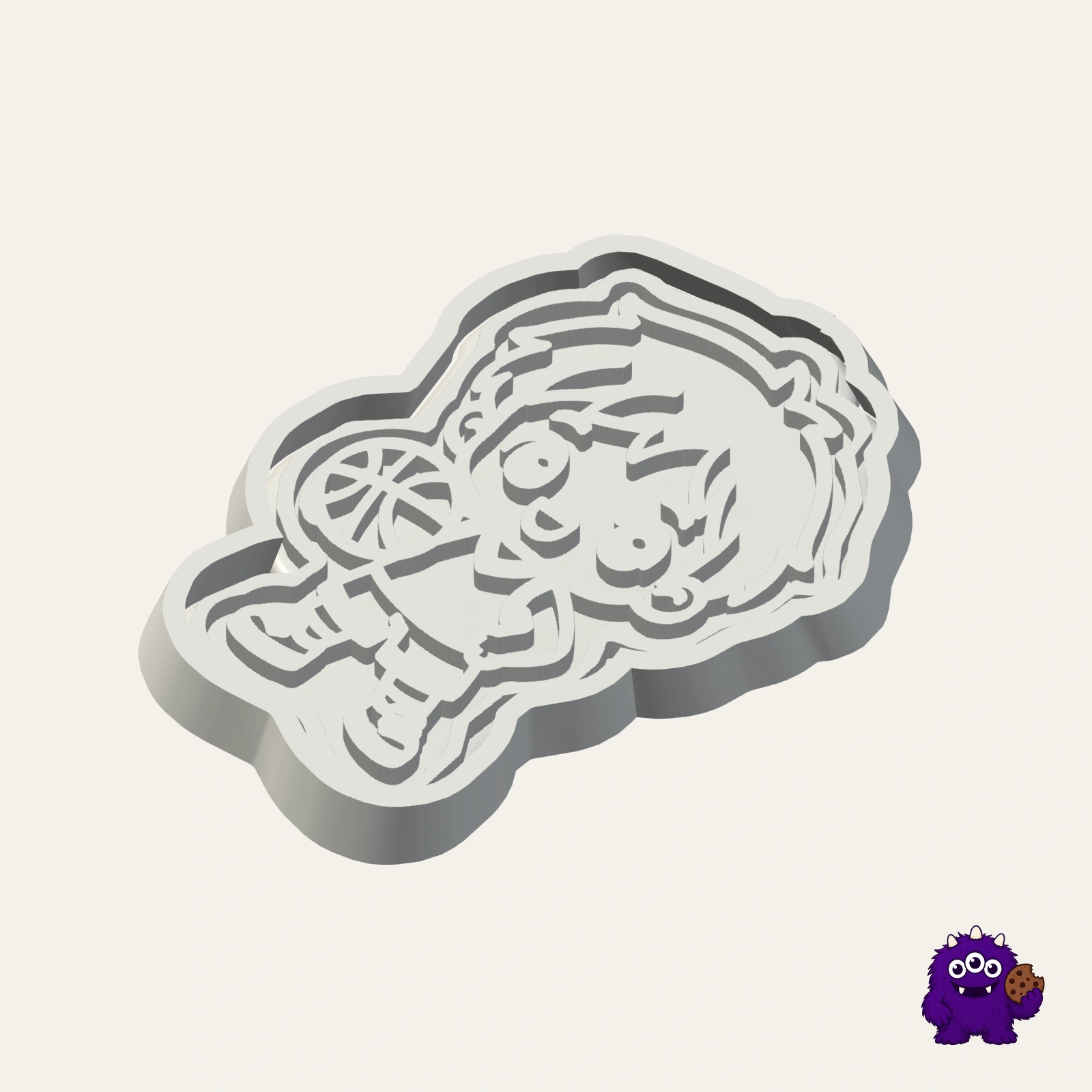 Basketball Cookie Cutter product view