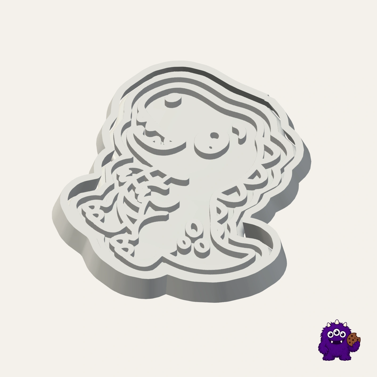 T Rex Cookie Cutter product view
