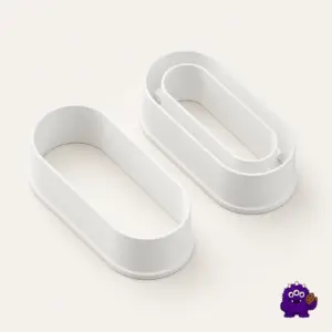 Oval Vol-au-Vent Base & Ring Cutter Set product view