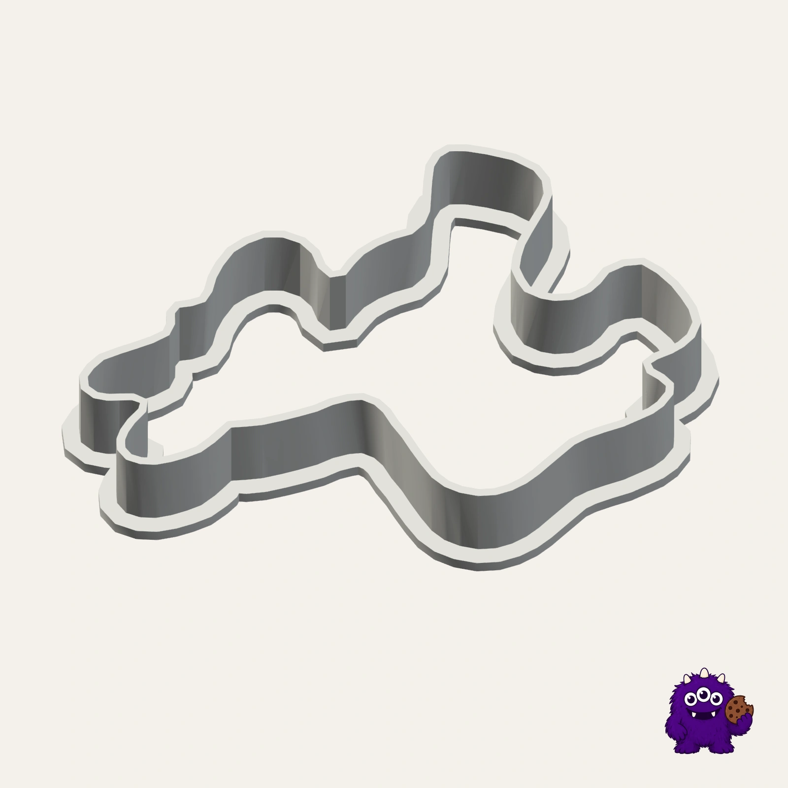 Nativity Donkey Cookie Cutter product view
