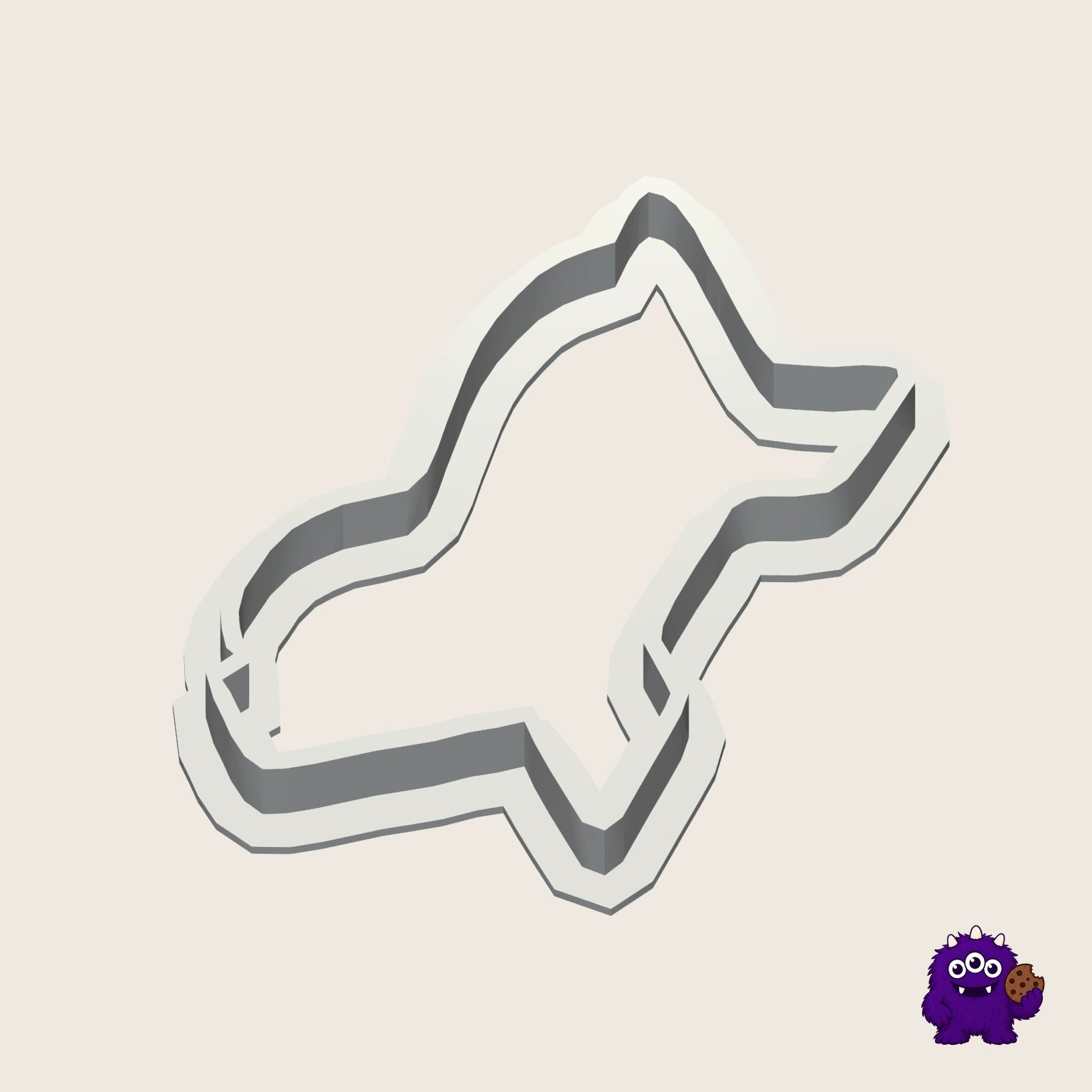 Nativity Manger Cookie Cutter alternate view