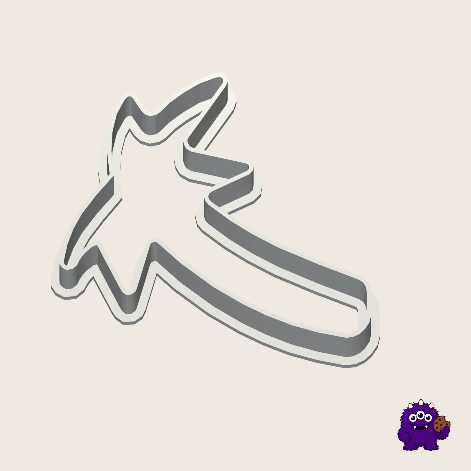 Nativity Small Palm Cookie Cutter alternate view