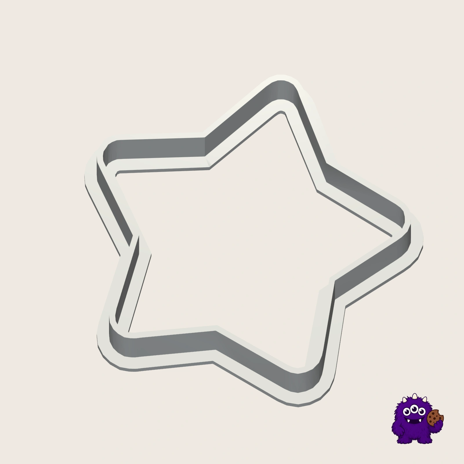 Nativity Star Cookie Cutter alternate view