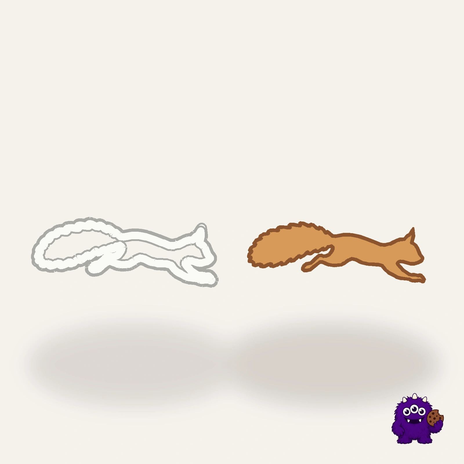 Running Squirrel Cookie Cutter with an example result