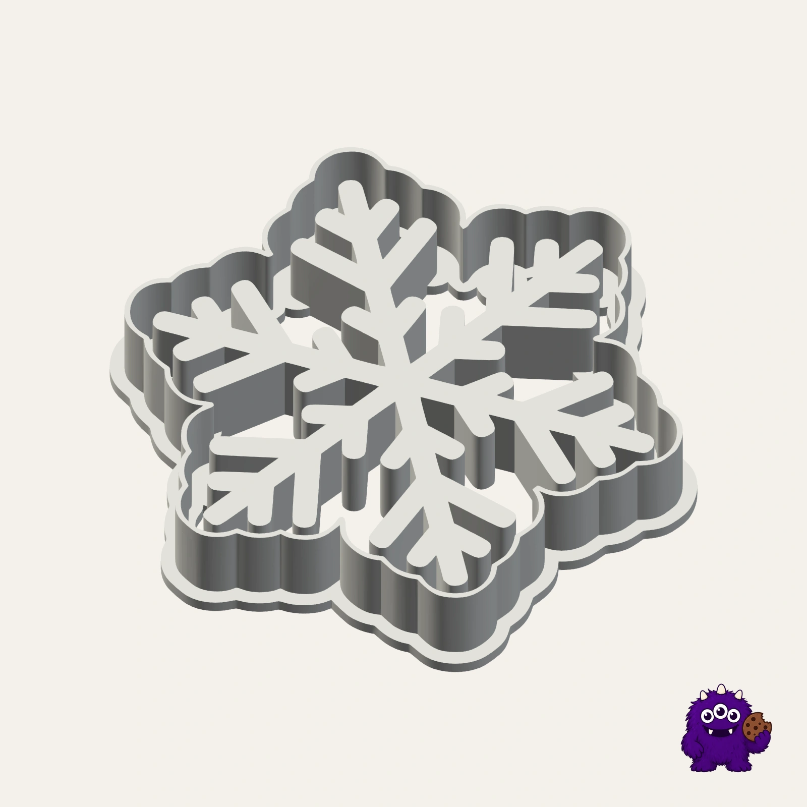 Snowflake Cookie Cutter product view