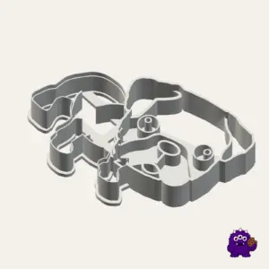 English Bulldog Cookie Cutter product view