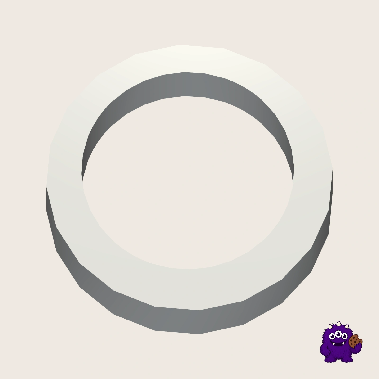 DoNut Cookie Cutter alternate view