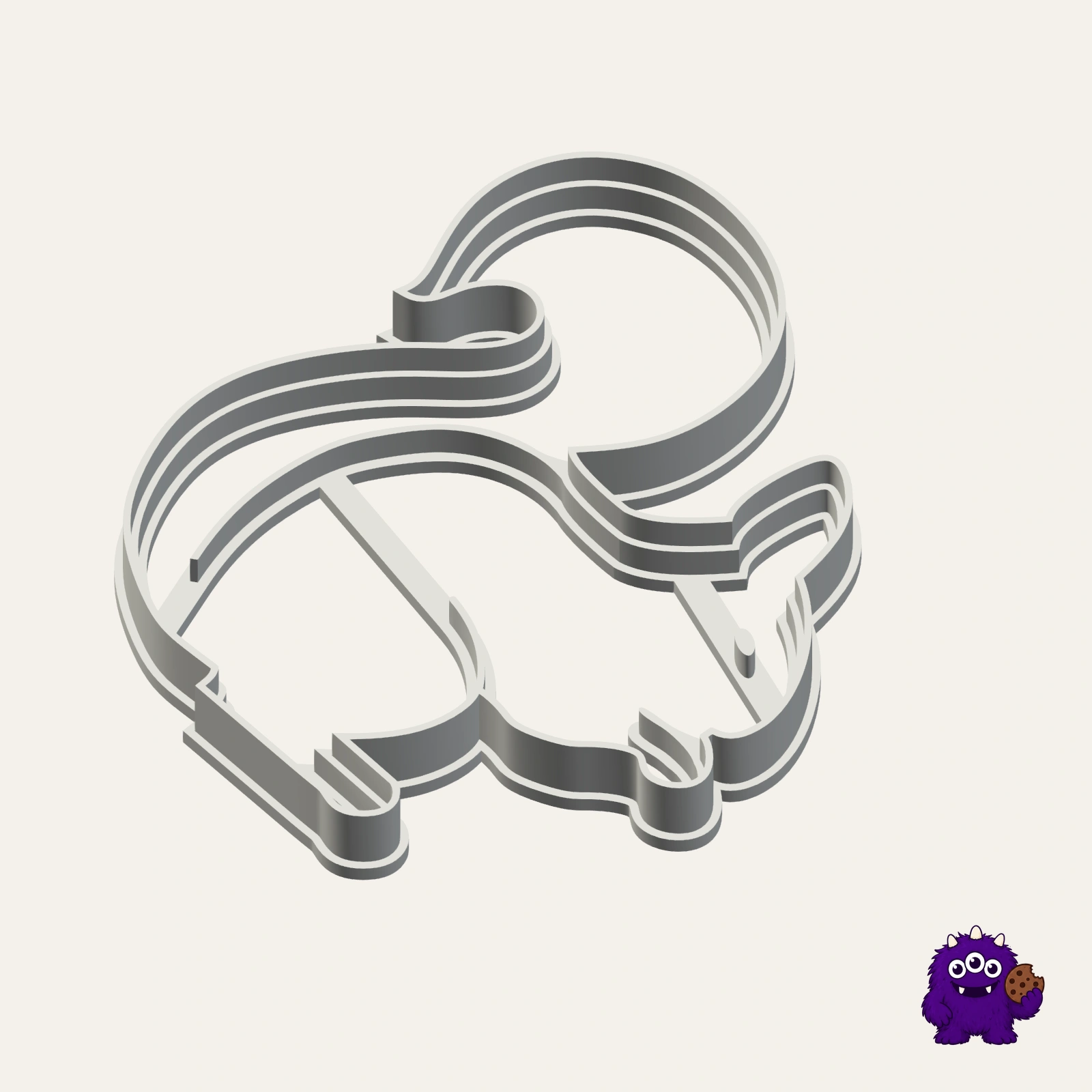 Squirrel Cookie Cutter product view