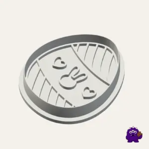 Bunny Easter Egg Cutter and Press Set product view