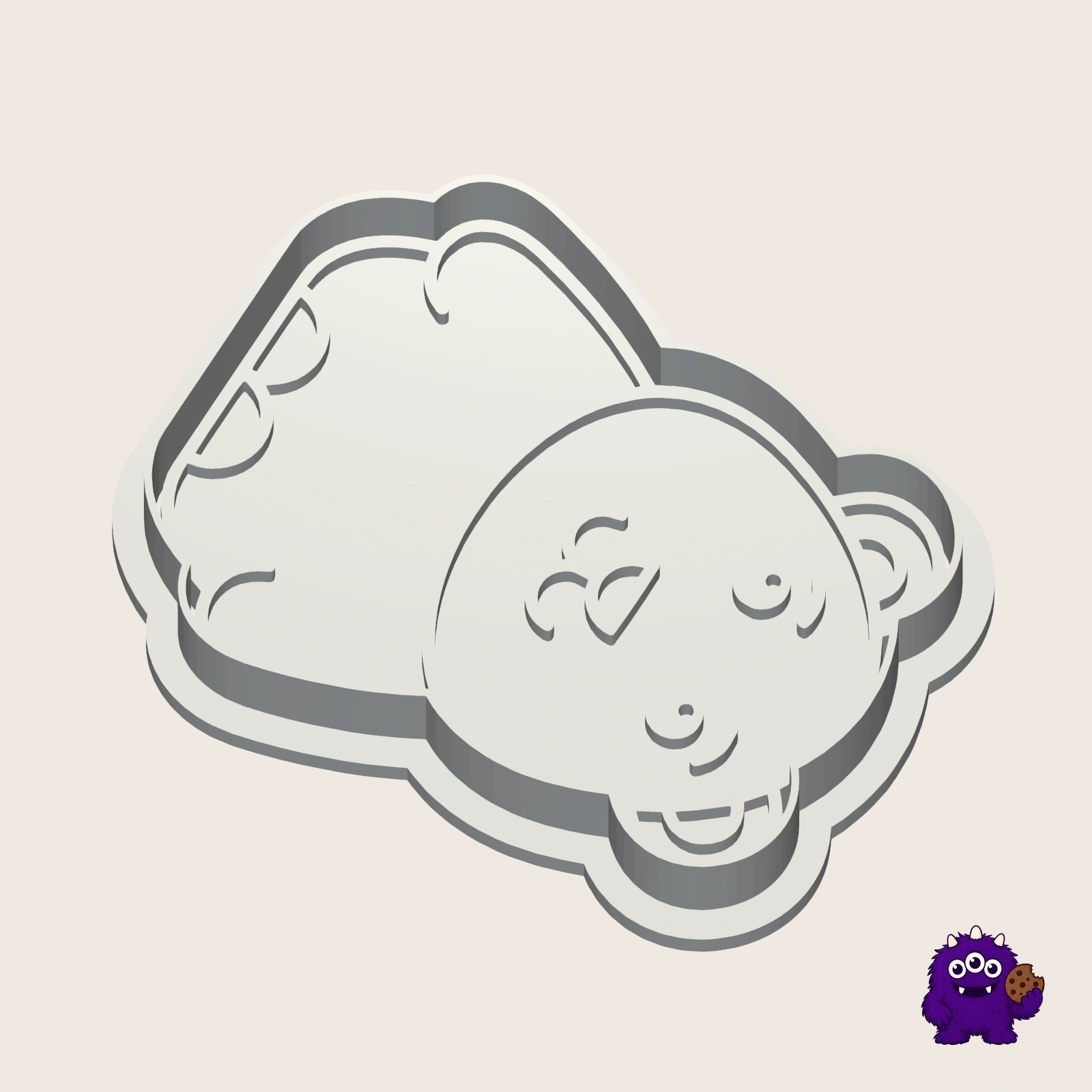Bear Cutter and Stamp Set alternate view