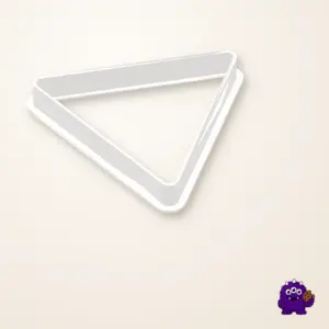 Equilateral Triangle Cookie Cutter product view