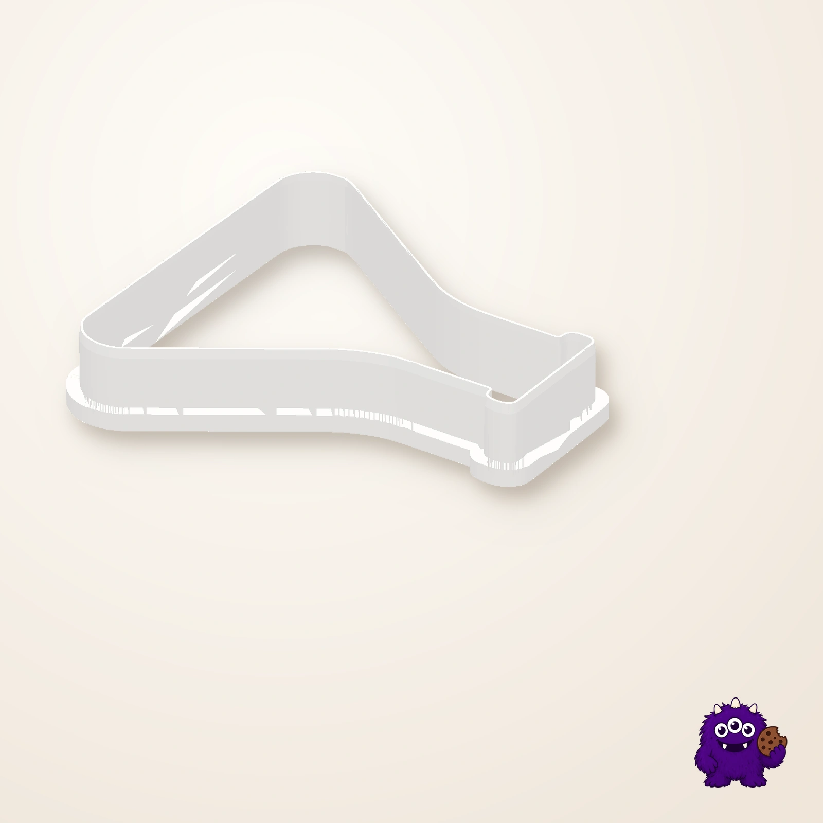 Laboratory Beaker Design 2 Cookie Cutter alternate view