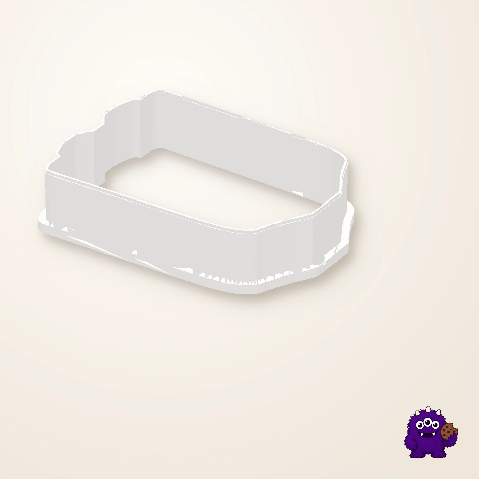 Suit Coat Cookie Cutter alternate view