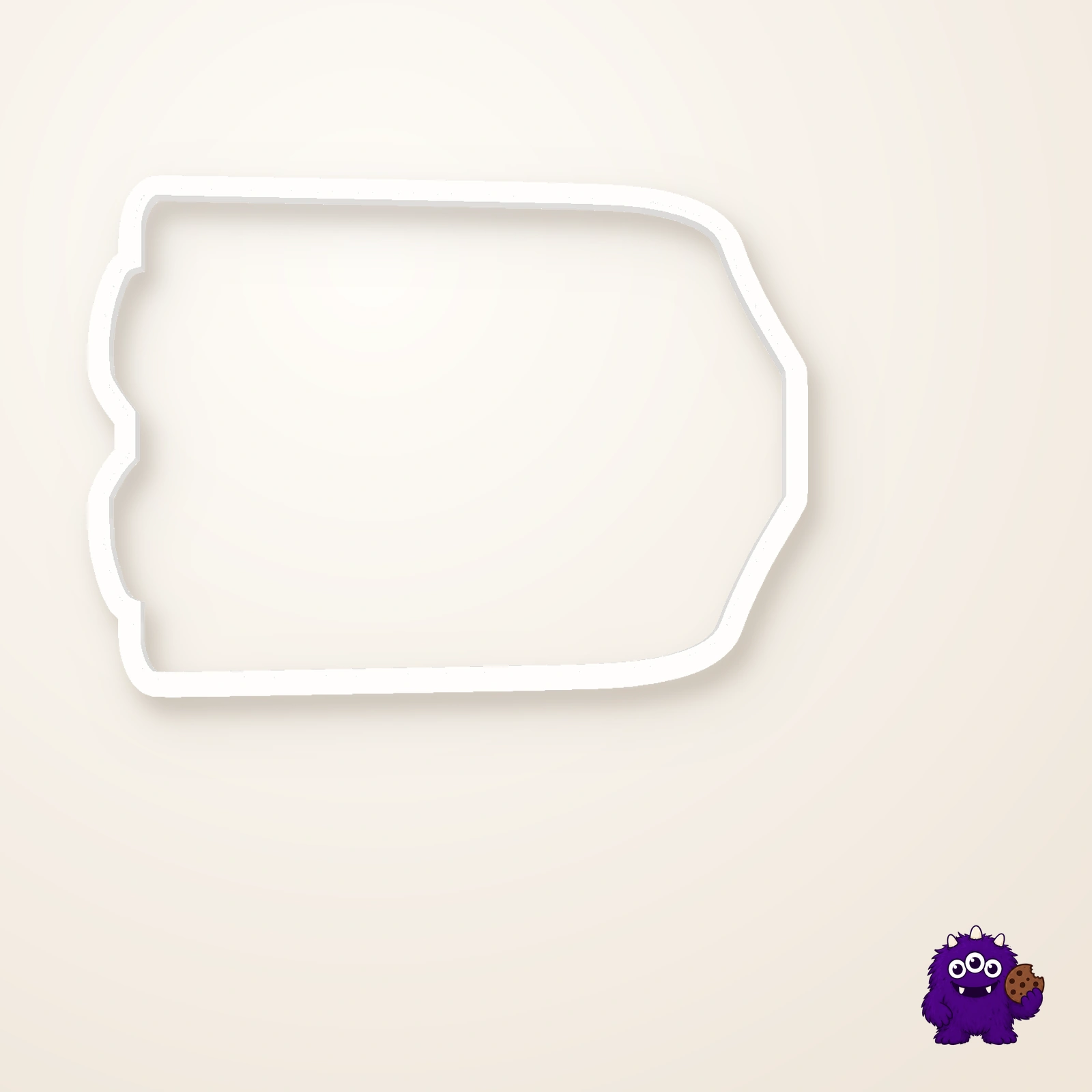 Suit Coat Cookie Cutter top and package contents view