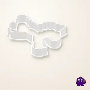 Jumping Unicorn Cookie Cutter product view