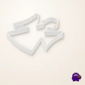 Christmas Angel Cookie Cutter product view