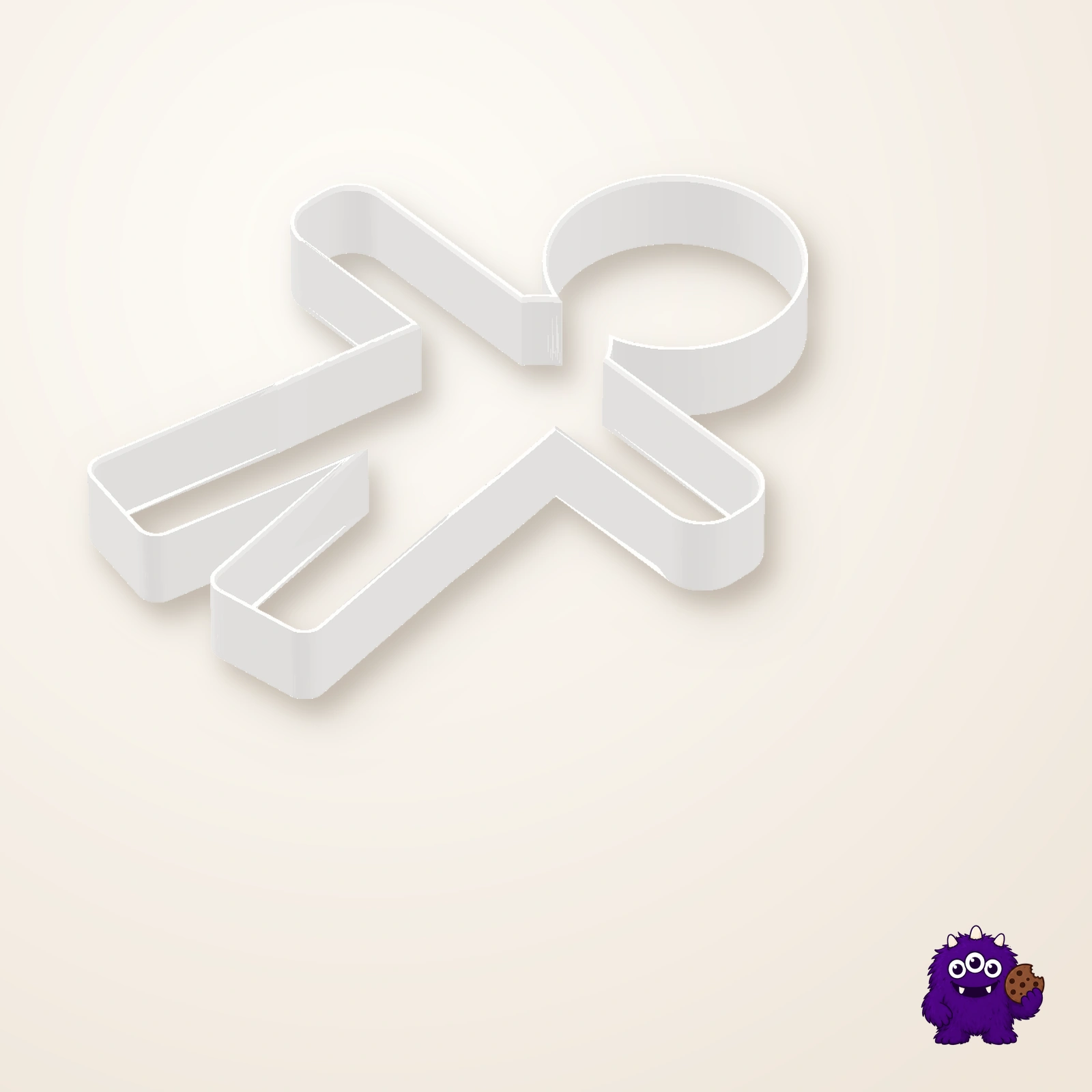 Festive Person Cookie Cutter product view