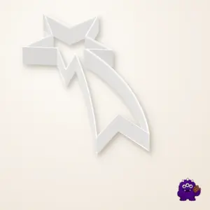 Christmas Star Design 2 Cookie Cutter product view