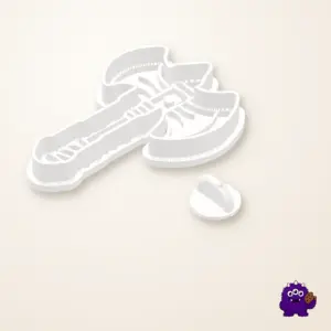 Medieval Hammer Cookie Cutter and Detail Press Set product view