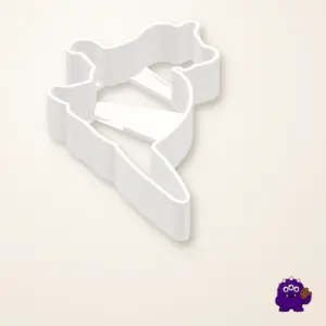 Stretching Cat Design 4 Cookie Cutter product view