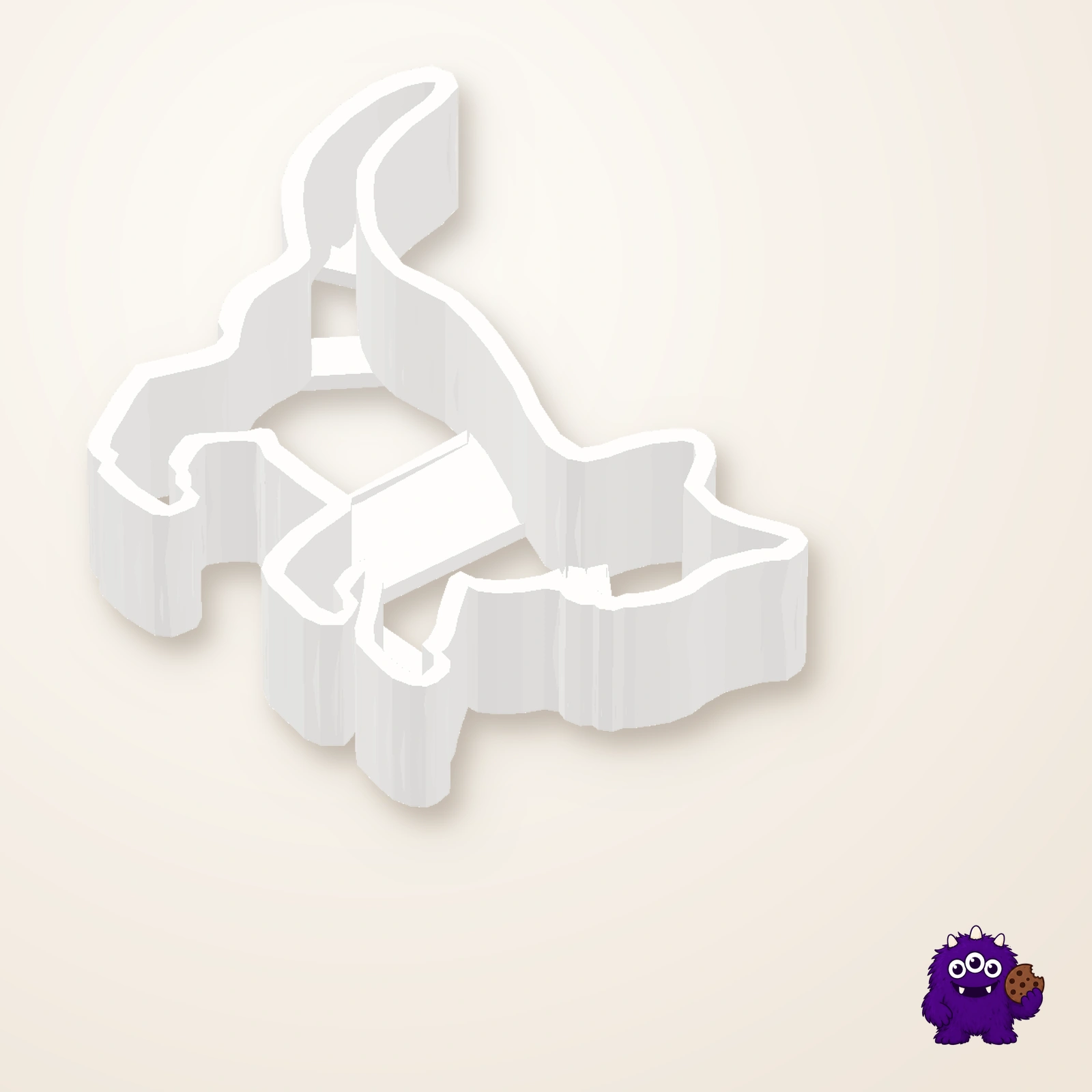 Cat Design 5 Cookie Cutter product view