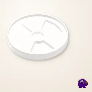 Radioactive Symbol Cookie Cutter product view