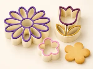 Flowers cookie cutter collection