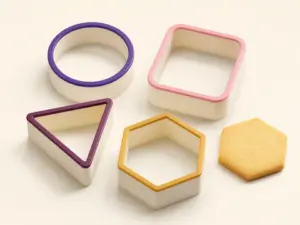 Geometric Shapes cookie cutter collection