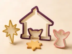 Nativity cookie cutter collection