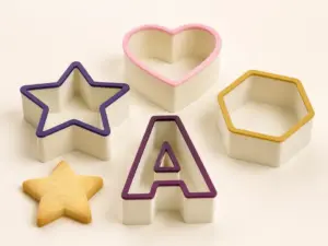Shapes, Symbols & Letters cookie cutter collection