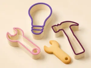 Tools and Everyday Objects cookie cutter collection